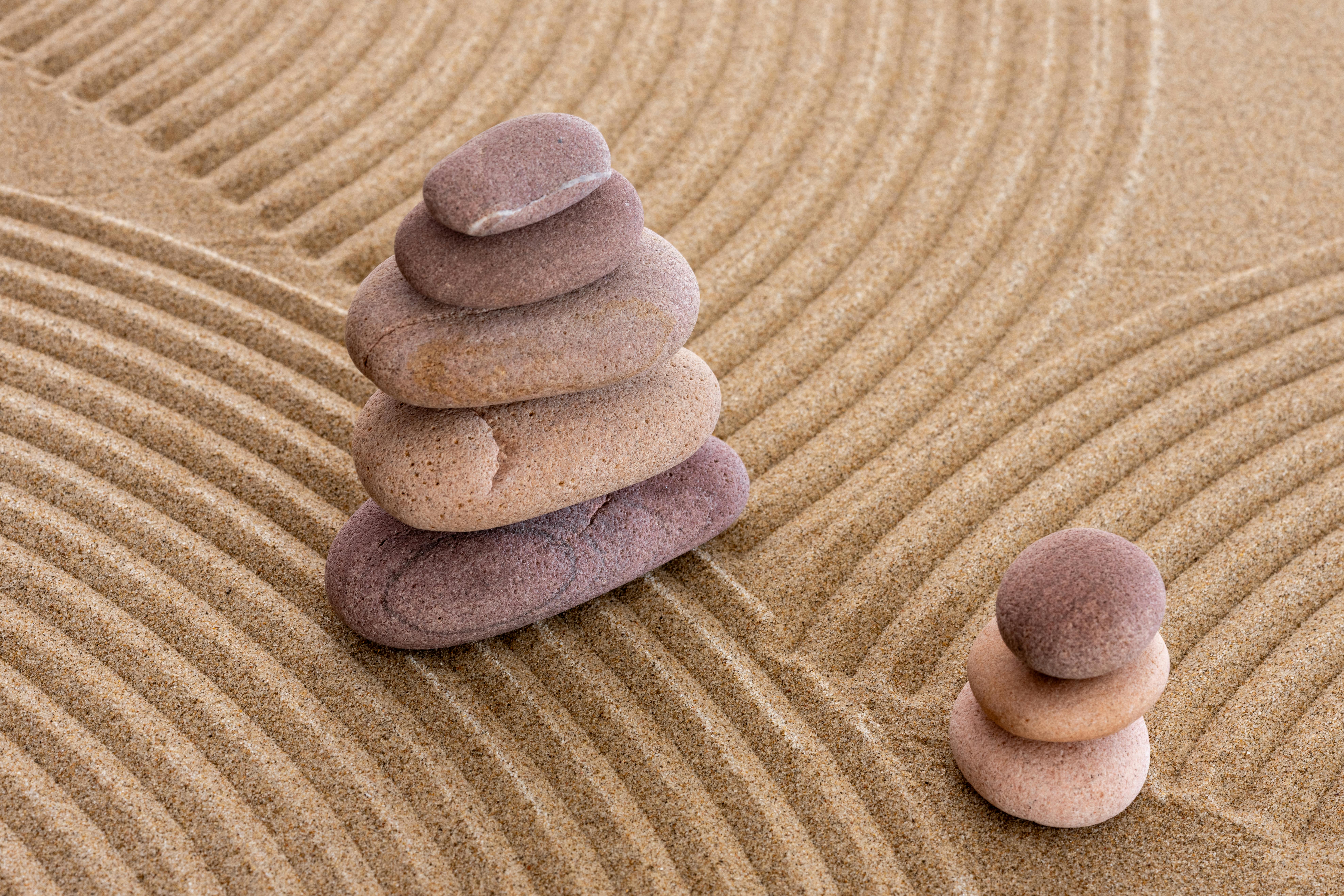 Steineturm — Balance und Ruhe